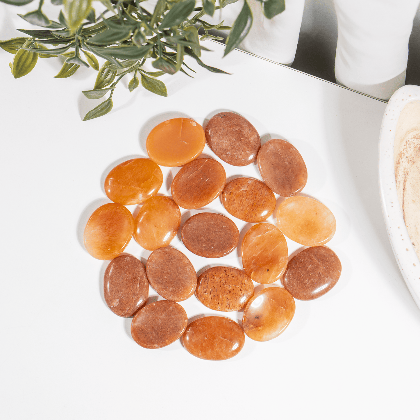 Orange Aventurine Worry Stones