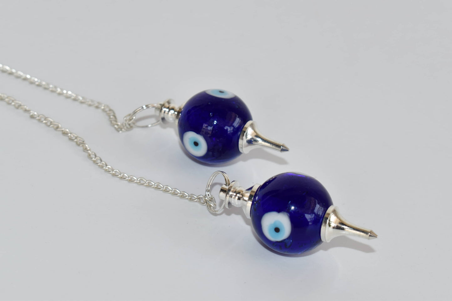 Evil Eye Ball Crystal Pendulum