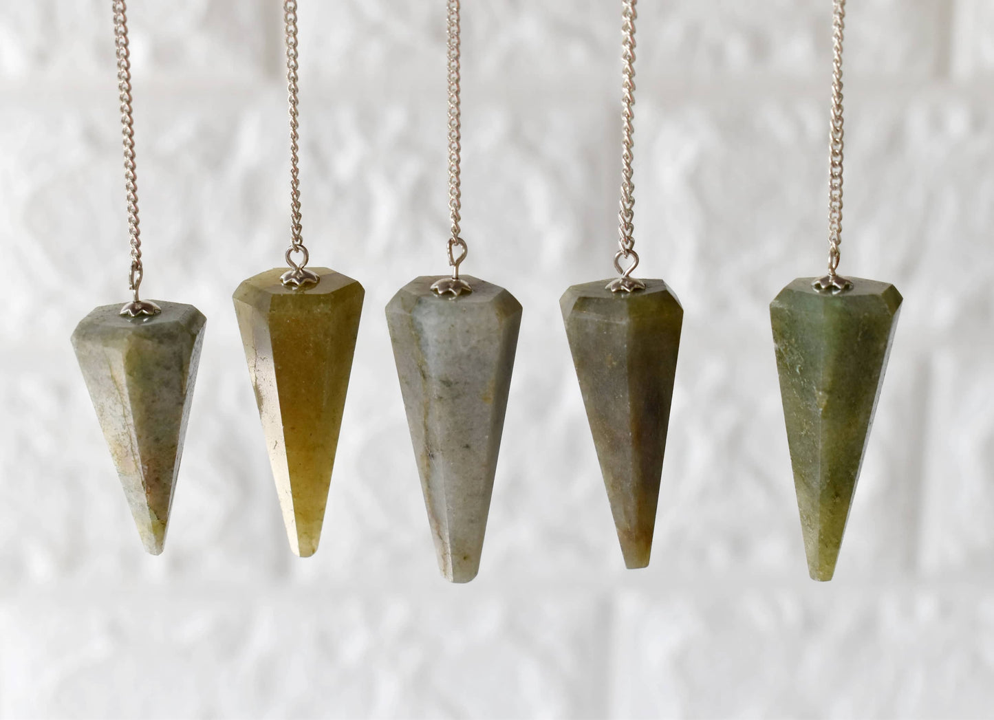 Green Aventurine Crystal Pendulum