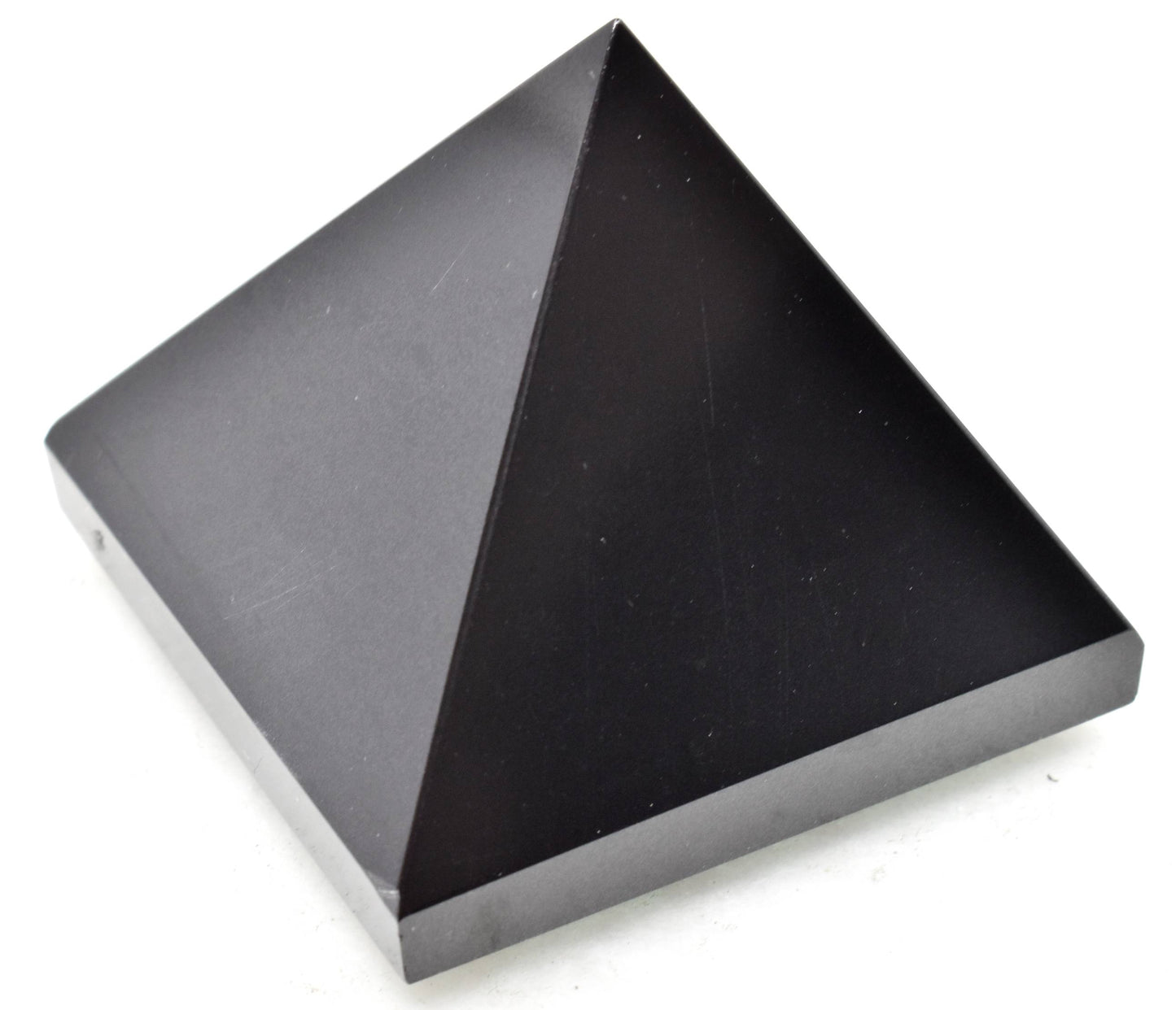 1 Kg Black Jasper Crystal Pyramid (2 inches)
