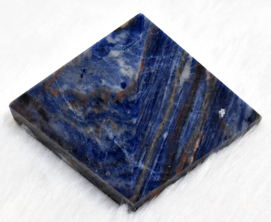 1Kg Sodalite Crystal Pyramid (2 inches)