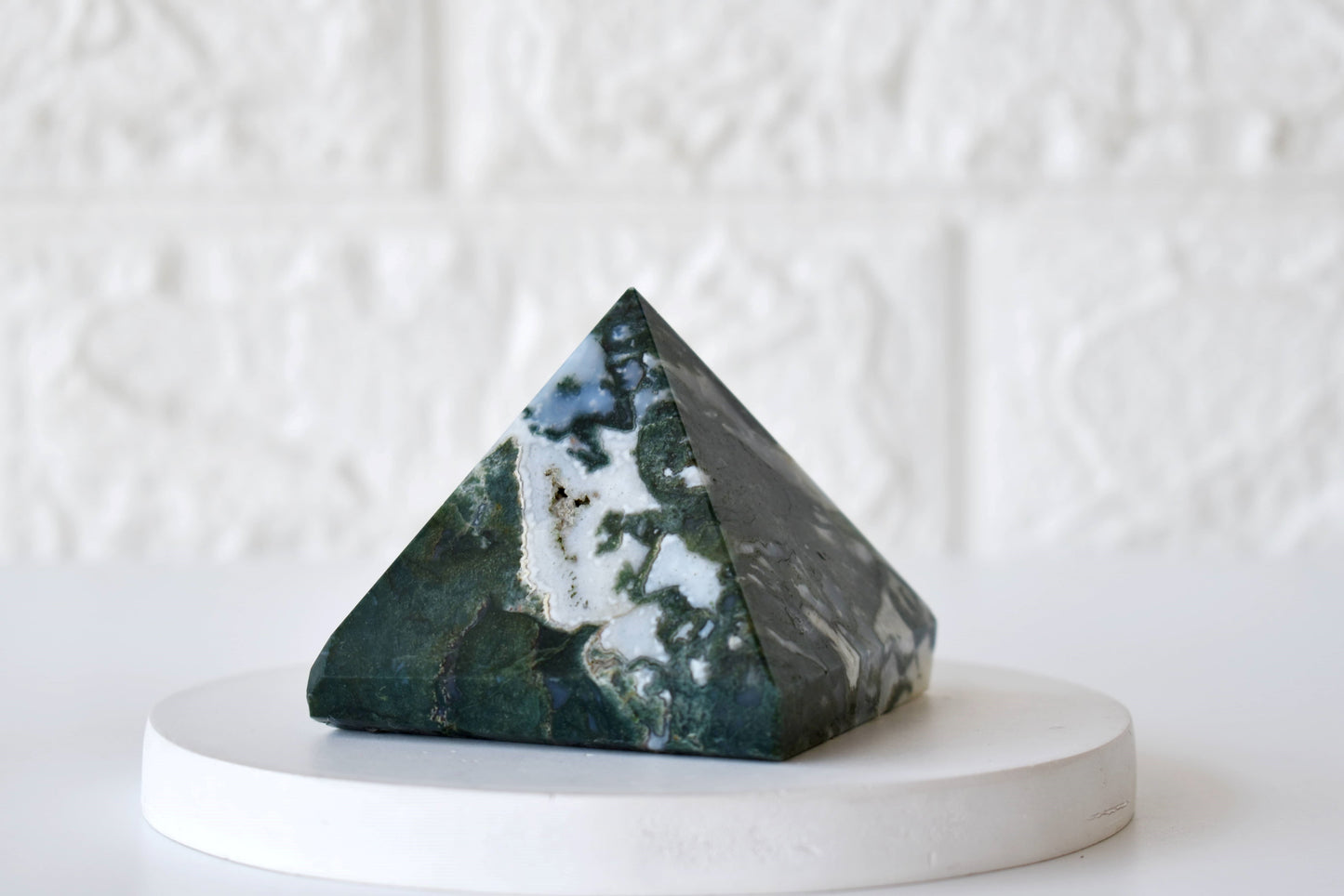 1 Kg Tree Agate Crystal Pyramid (2 inches)