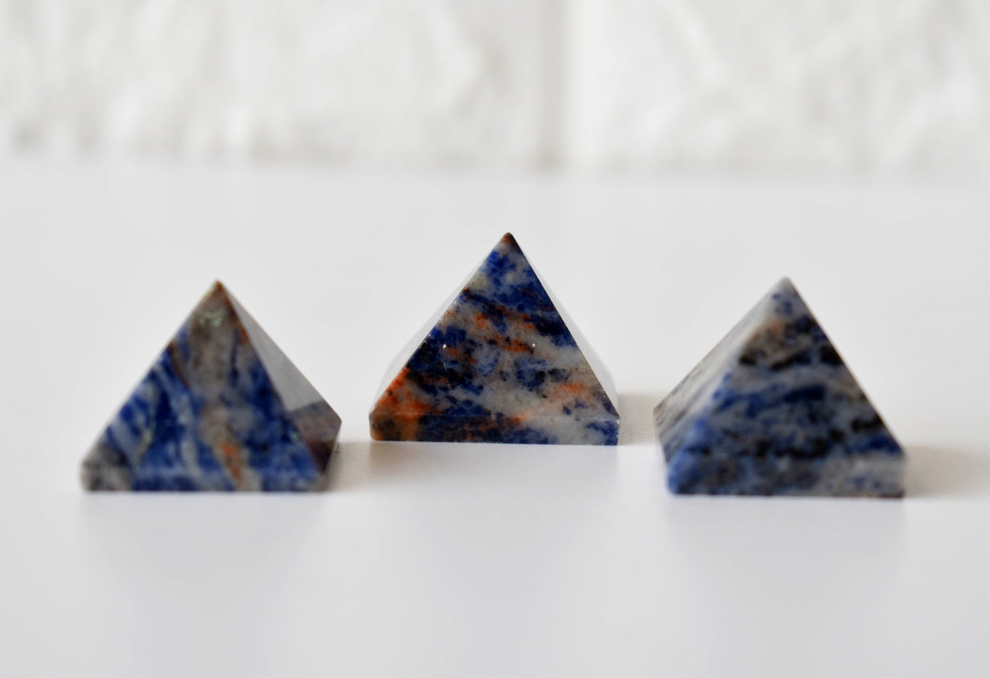 1" Sodalite Crystal Pyramids