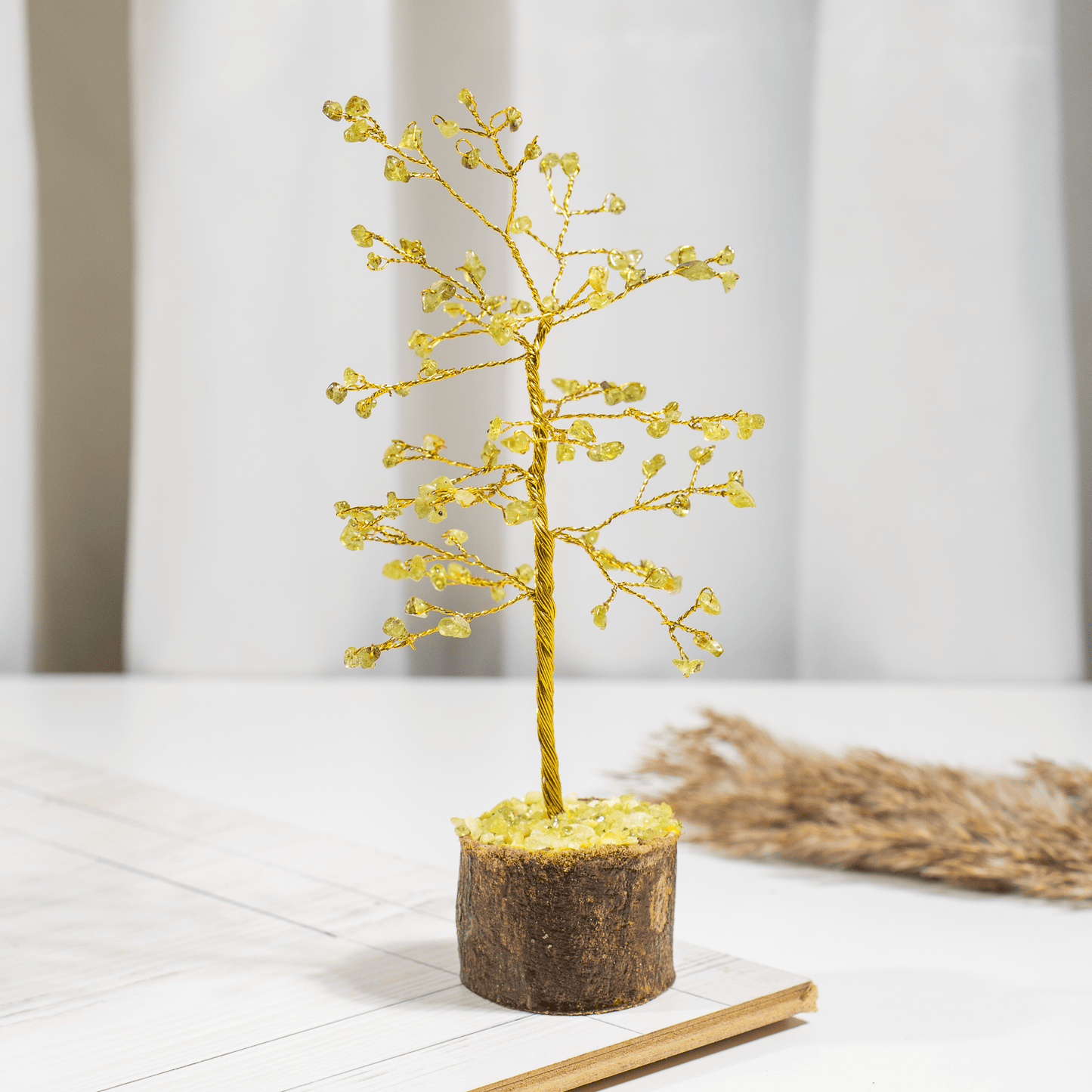 Peridot Crystal Tree