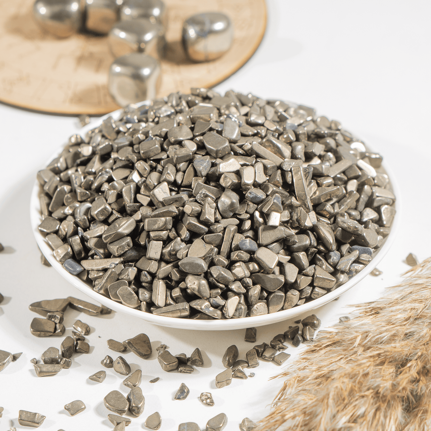 1kg Pyrite Gemstone Chips