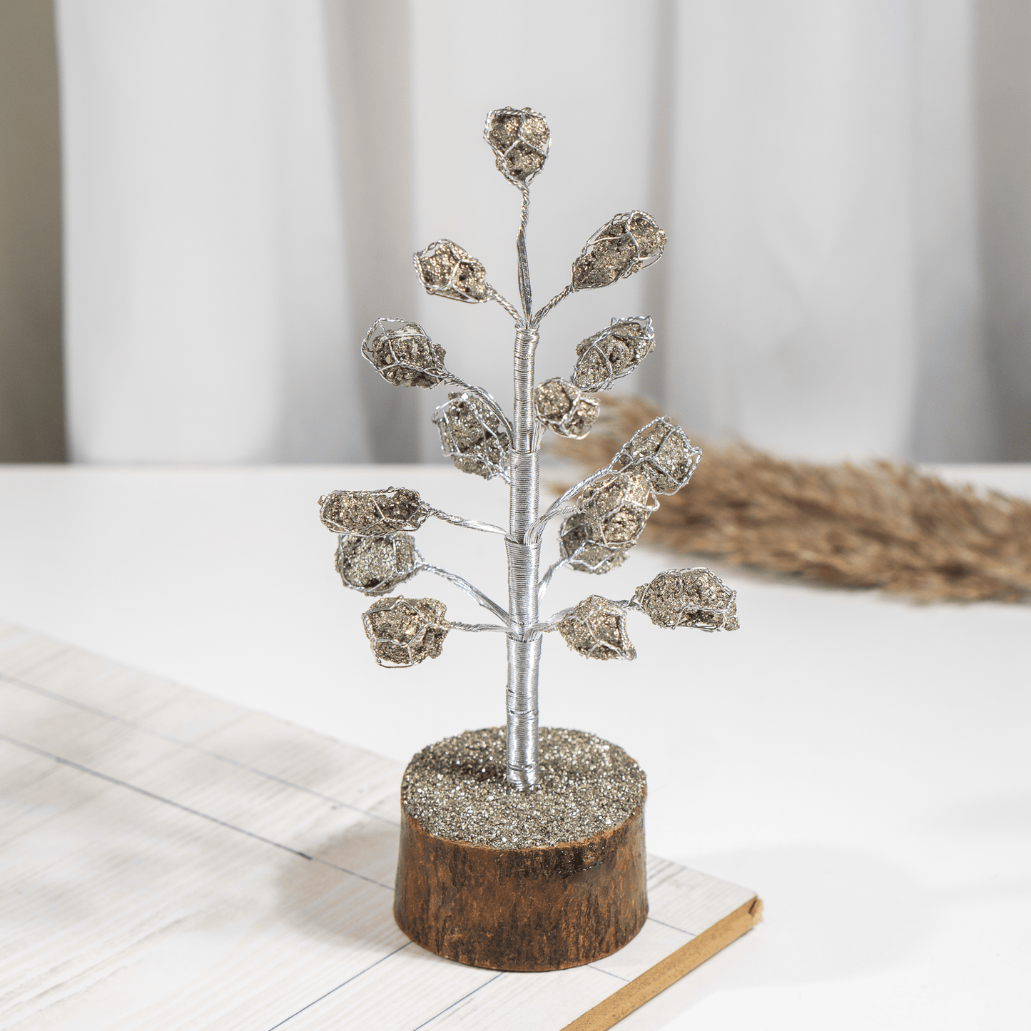 Pyrite Tree | Home Décor | Crystal Tree | Natural Gemstone Tree | Feng Shui Décor