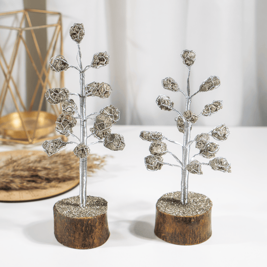 Pyrite Tree | Home Décor | Crystal Tree | Natural Gemstone Tree | Feng Shui Décor