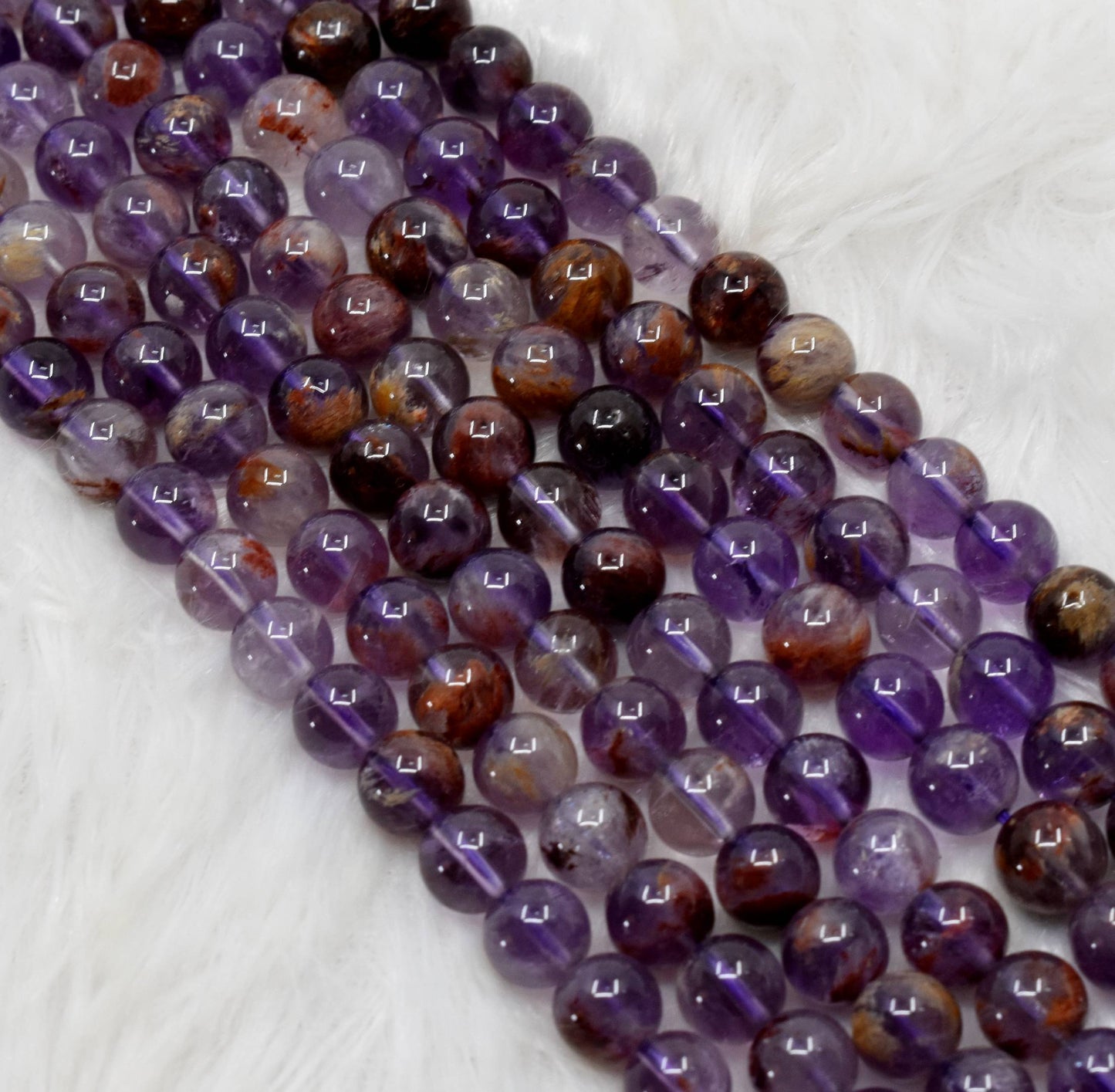 Ametrine Gemstone Beads