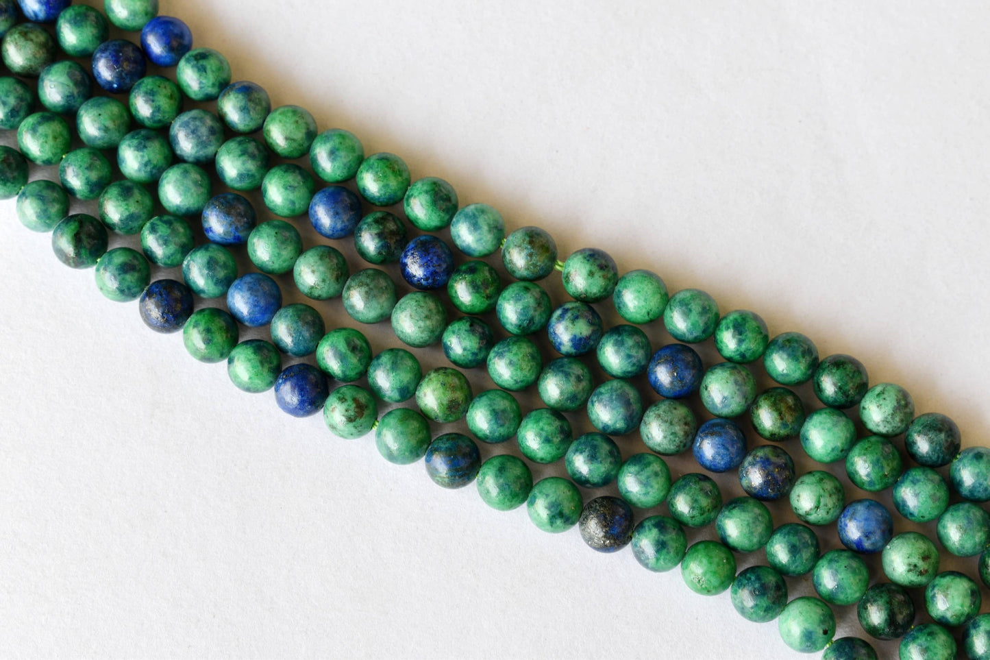 Azurite Malachite Gemstone Beads
