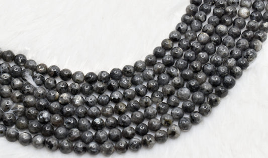 Black Labradorite Gemstone Beads