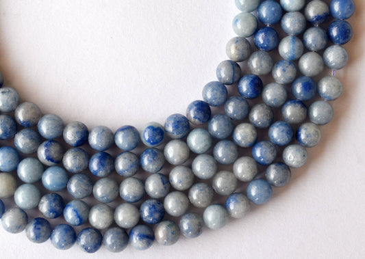 Blue Aventurine Gemstone Beads