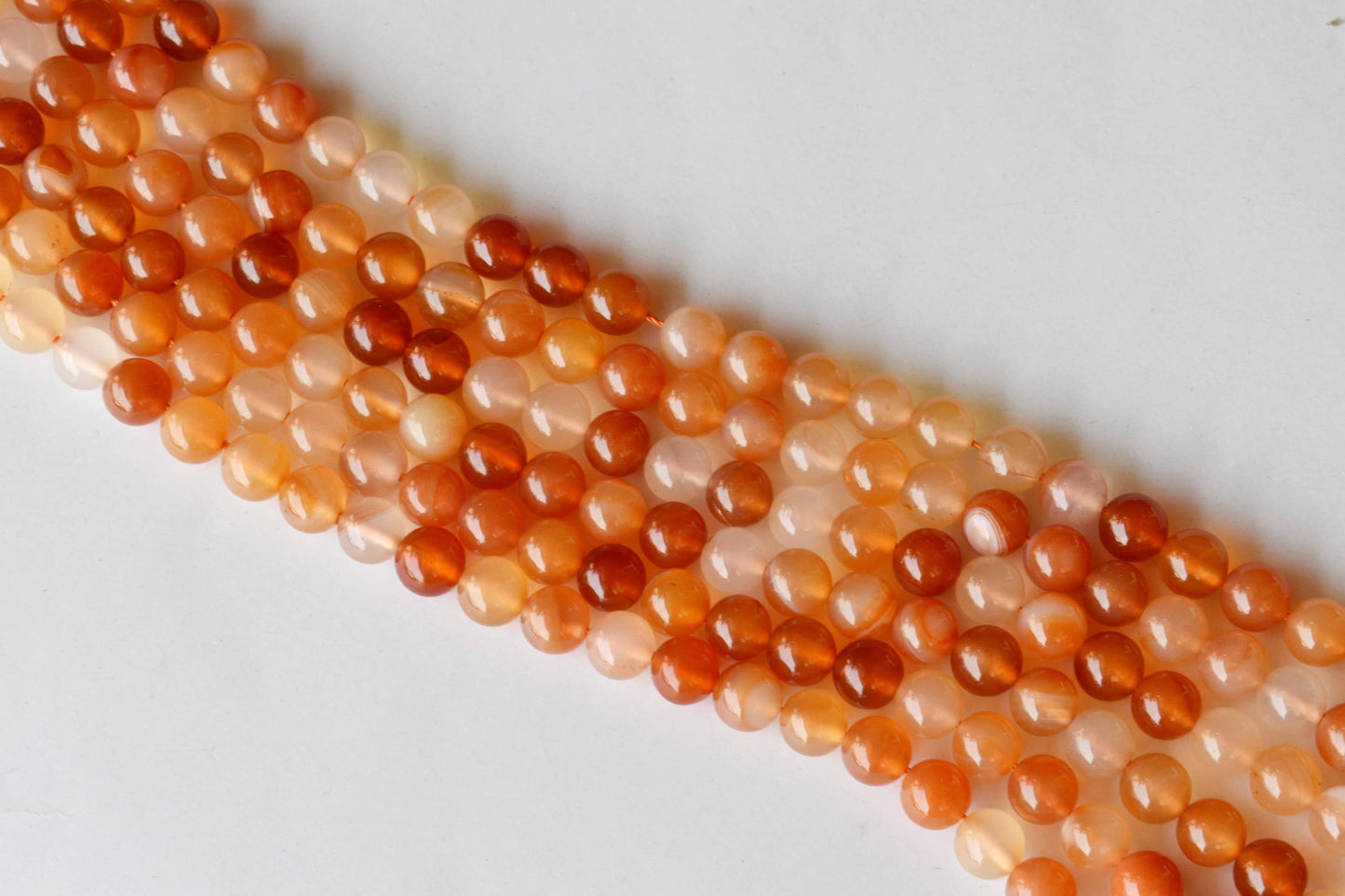 Carnelian Gemstone Beads