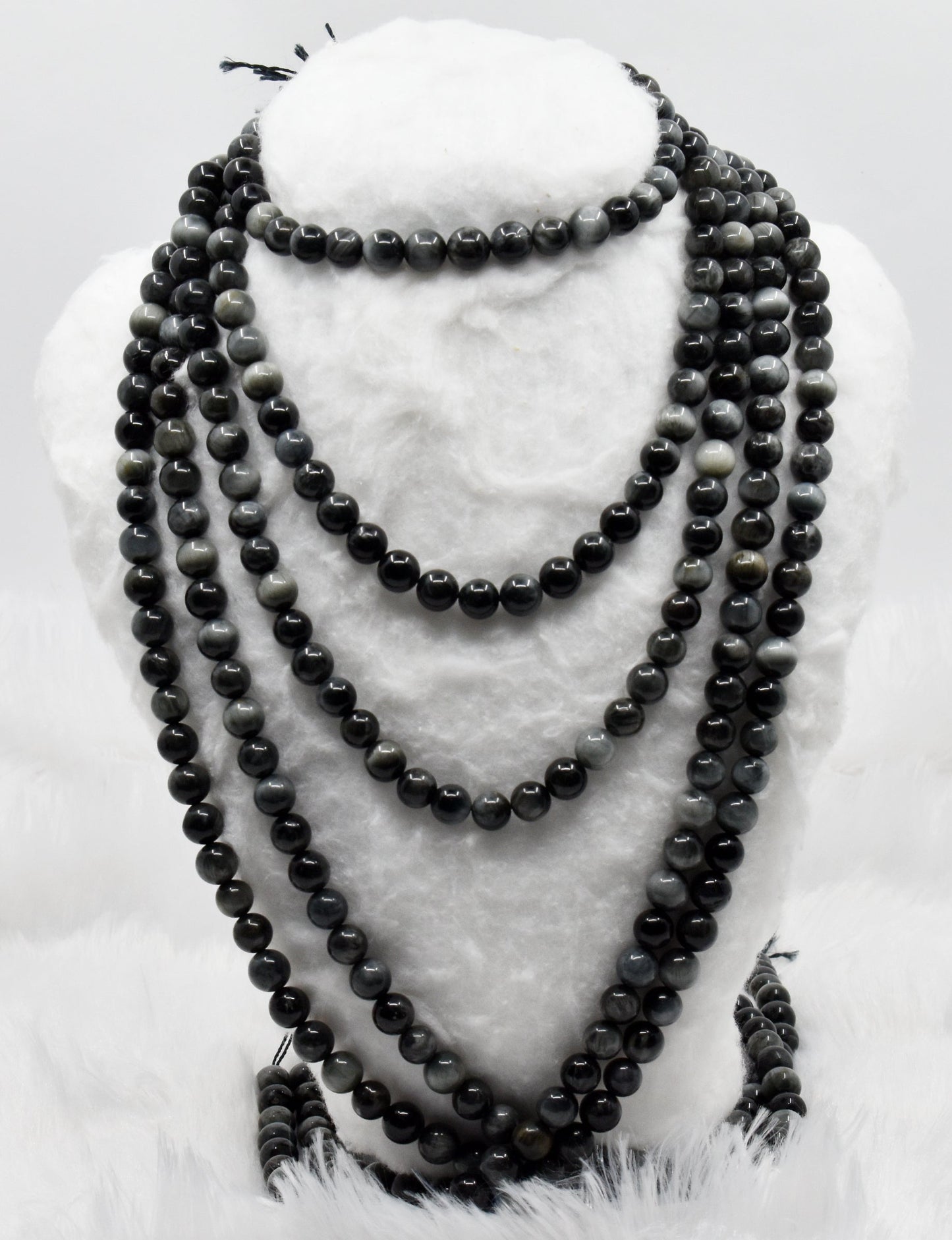 Cats Eye A Grade Gemstone Beads