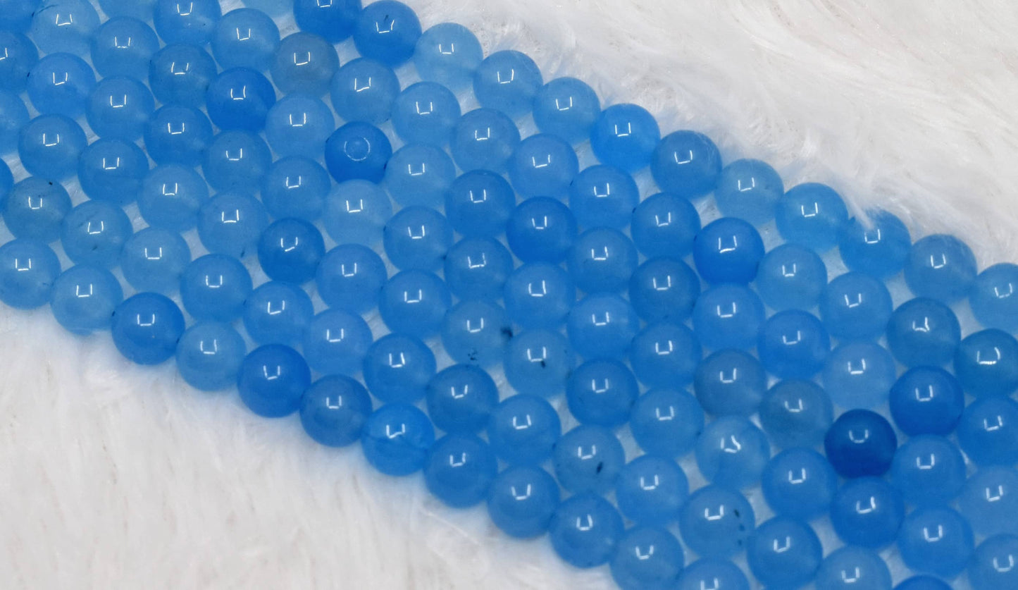 Chalcedony Gemstone Beads