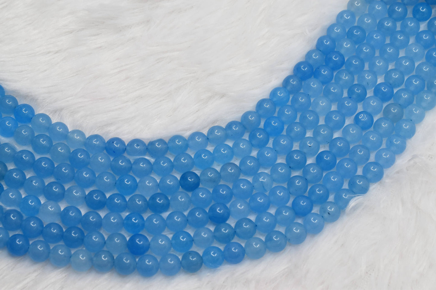 Chalcedony Gemstone Beads