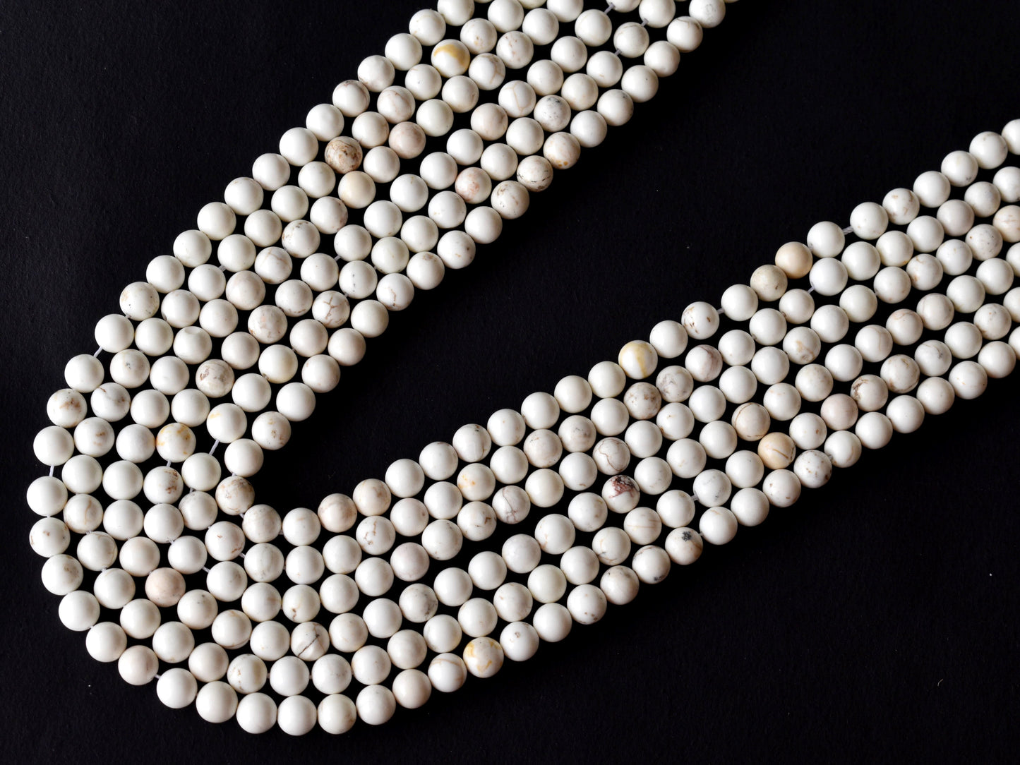 Copper Howlite Gemstone Beads