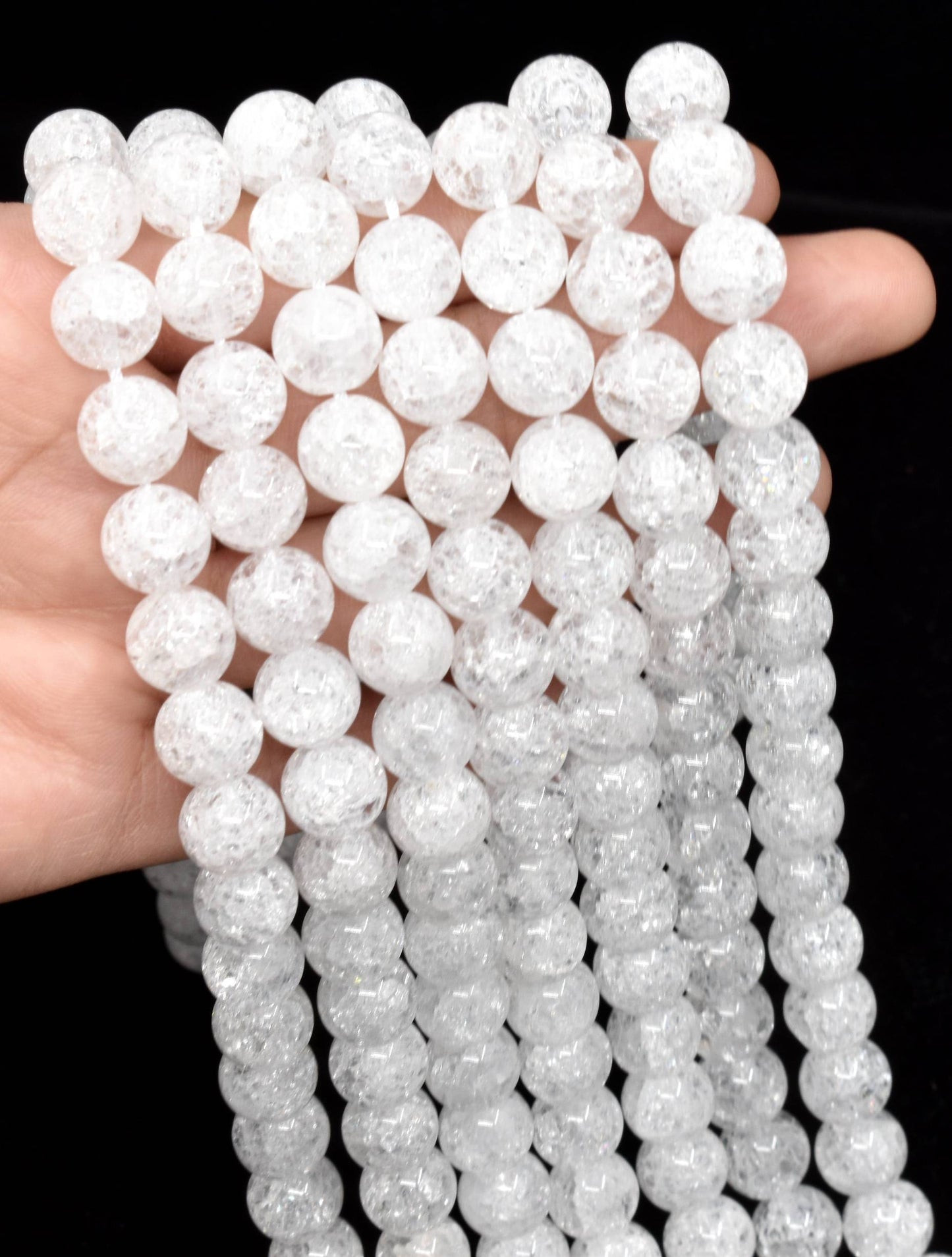 Crack Crystal A Grade Gemstone Beads