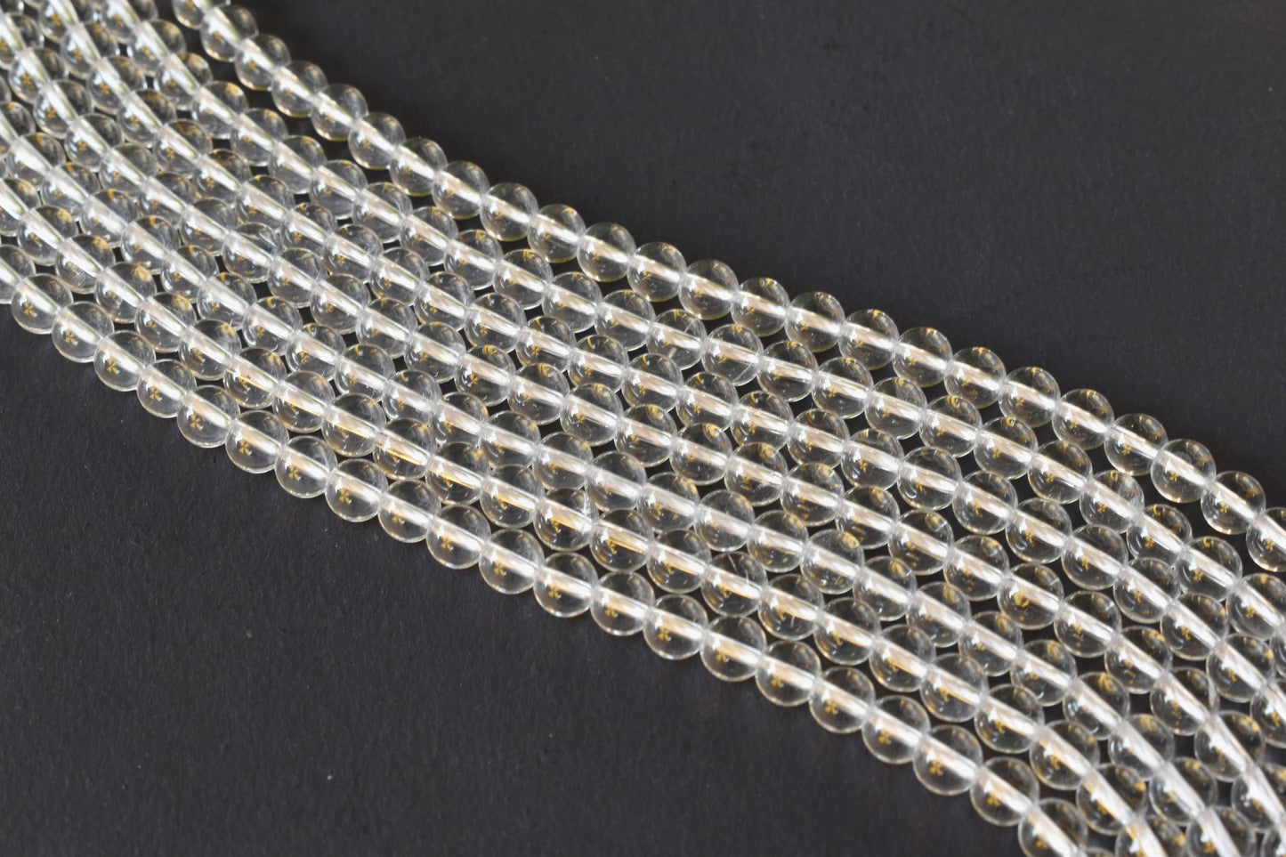 Crystal Quartz Gemstone Beads