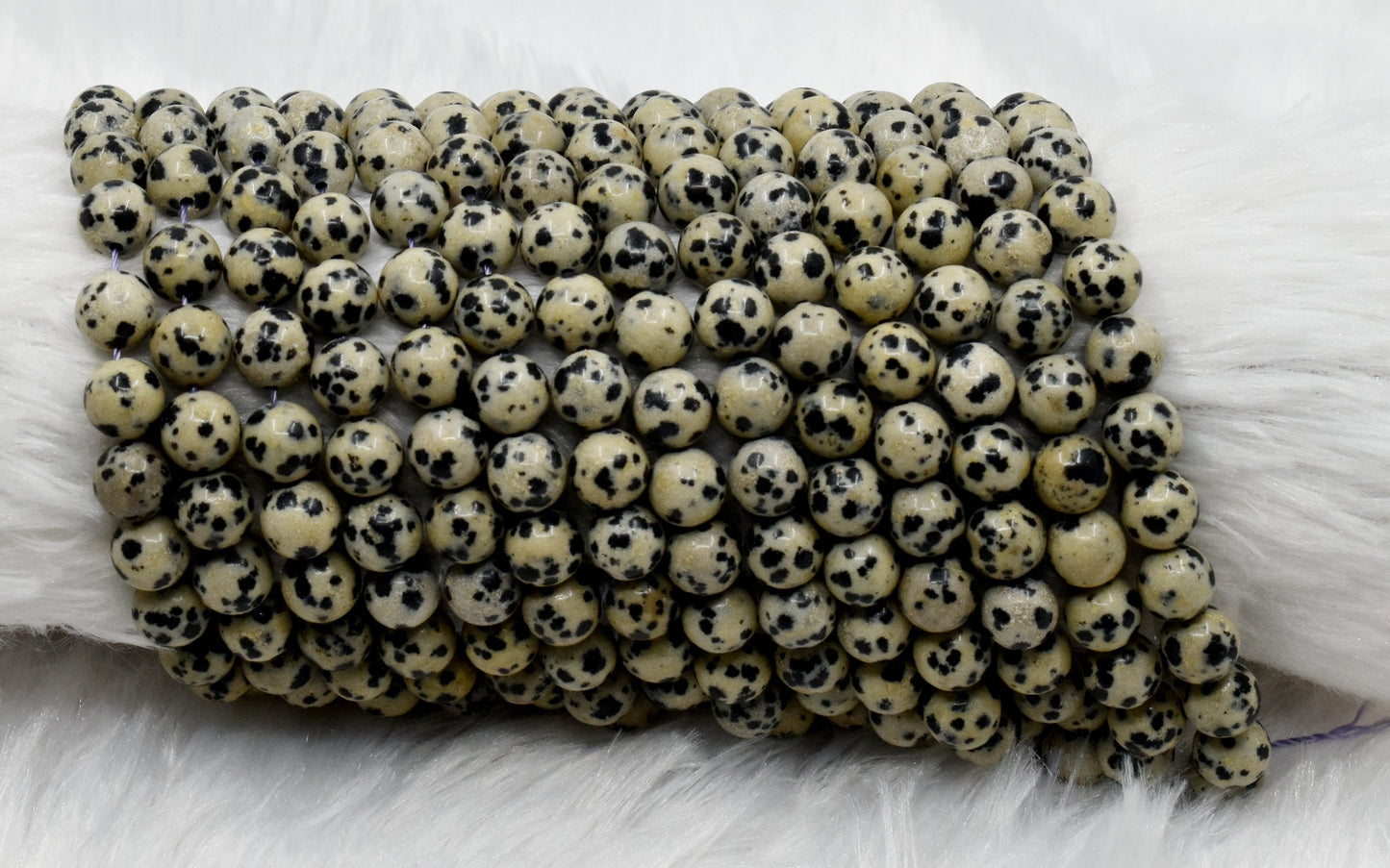 Dalmatian Jasper Gemstone Beads