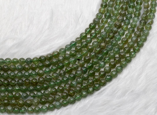Green Apatite Gemstone Beads