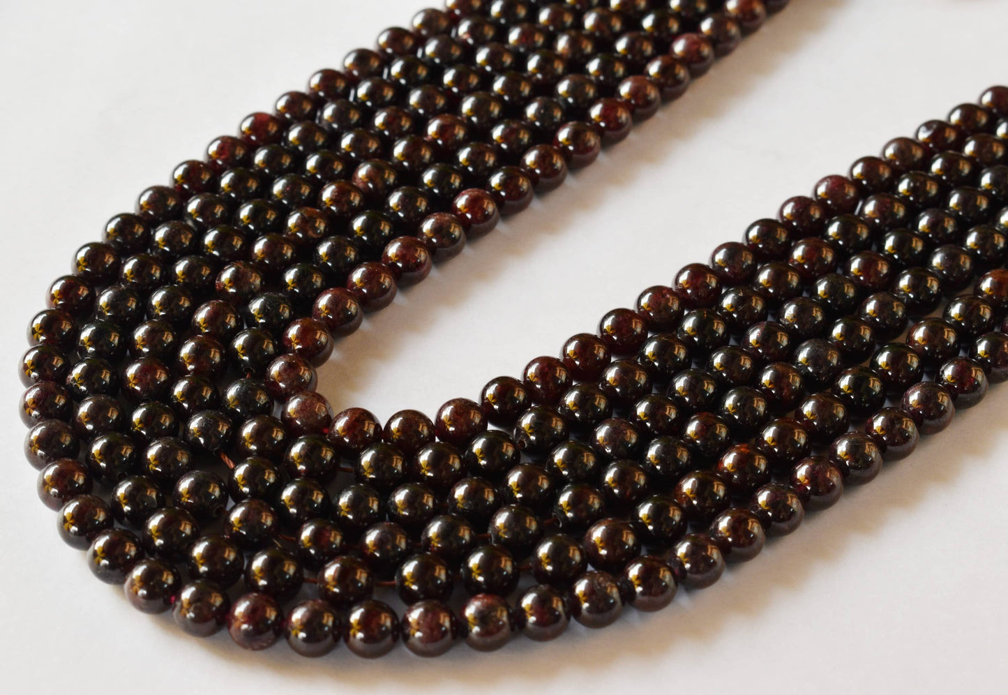 Garnet Gemstone Beads