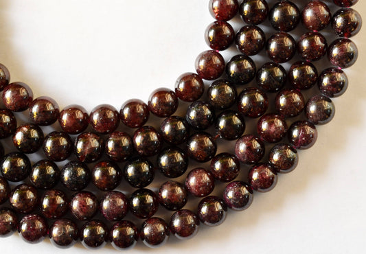 Garnet Gemstone Beads