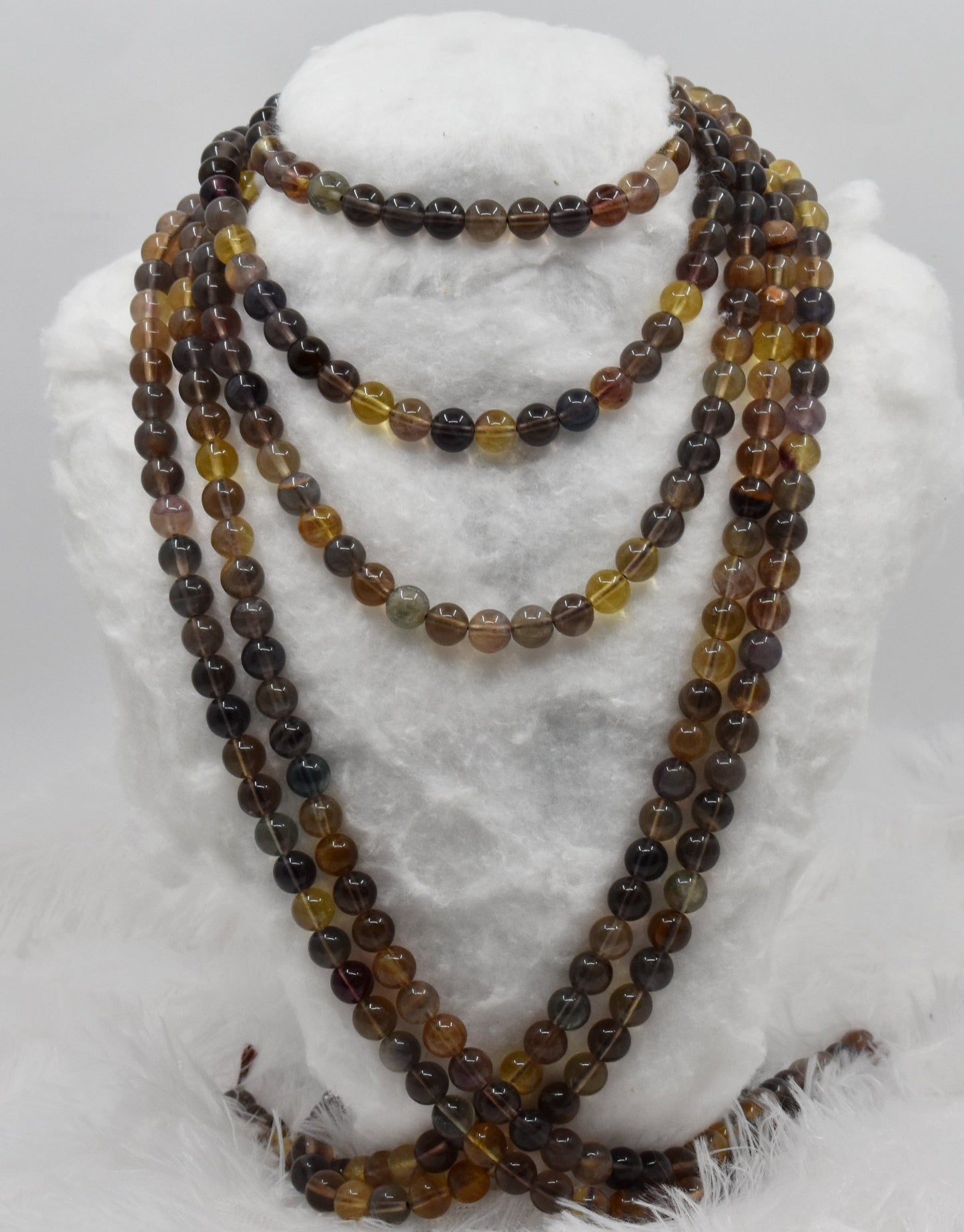 Honey Fluorite Gemstone Beads