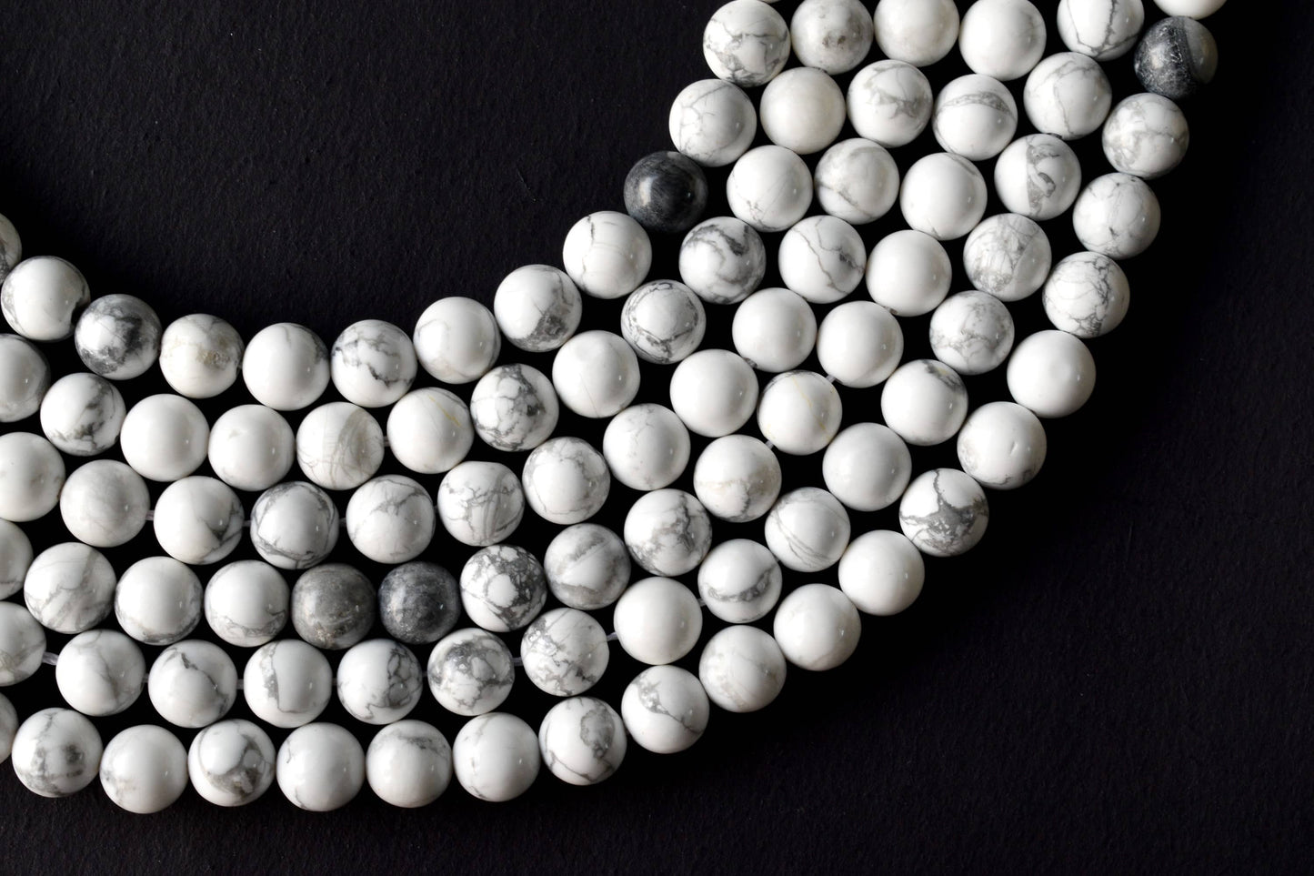 Howlite Gemstone Beads