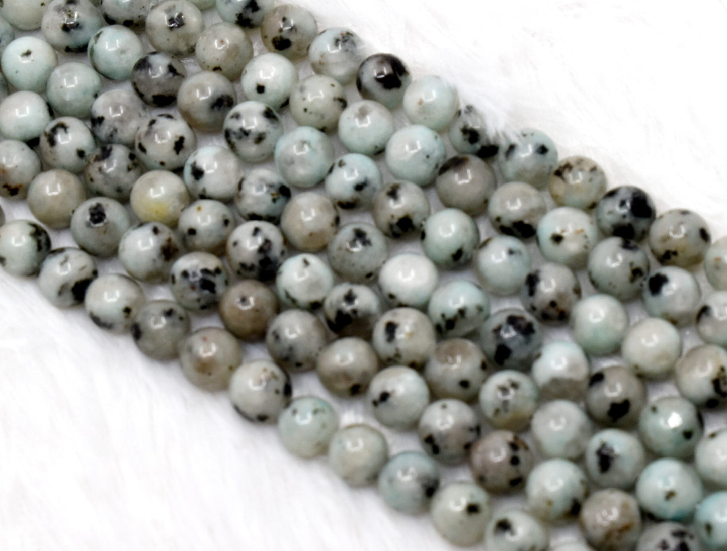 Kiwi Jasper Gemstone Beads