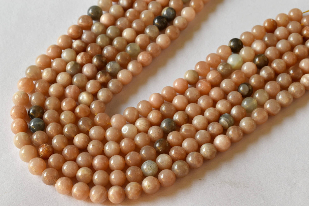 Moonstone Gemstone Beads