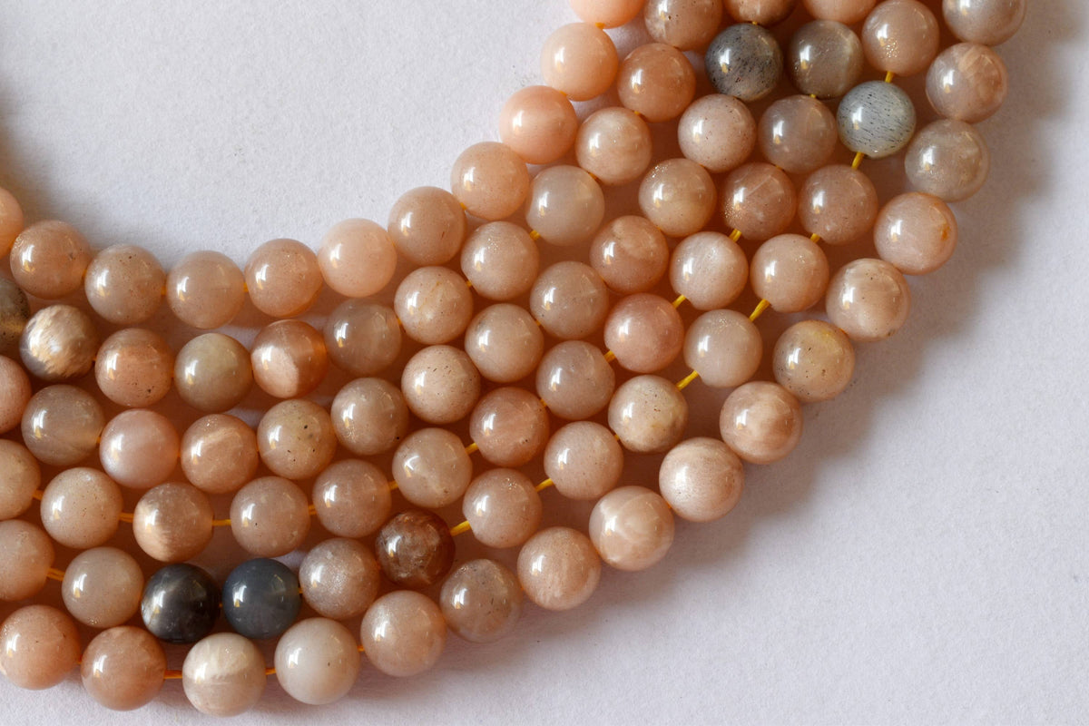 Moonstone Gemstone Beads