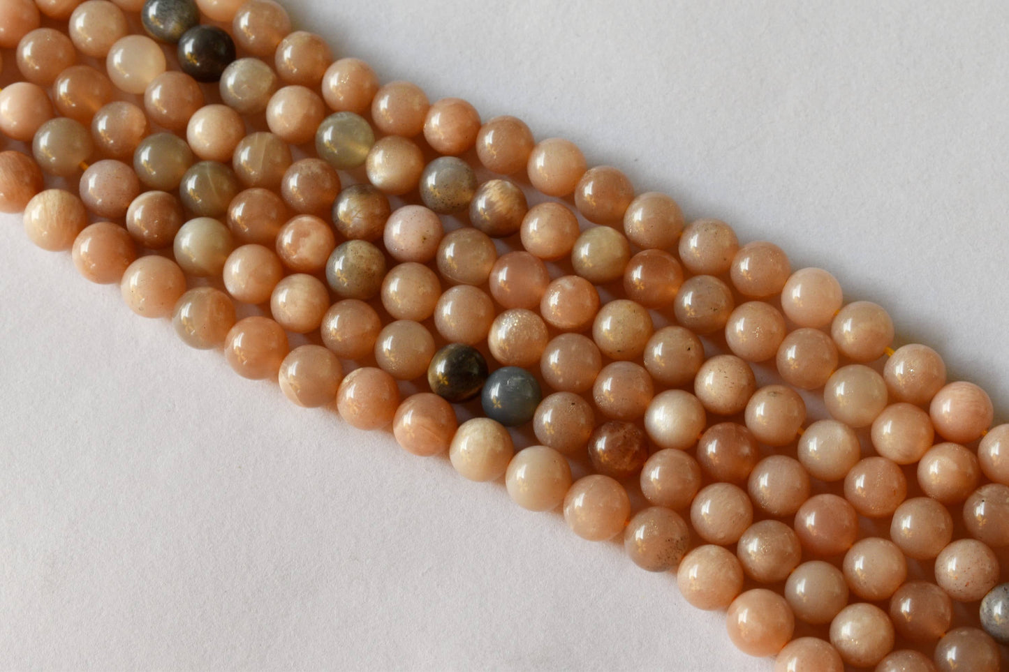 Moonstone Gemstone Beads