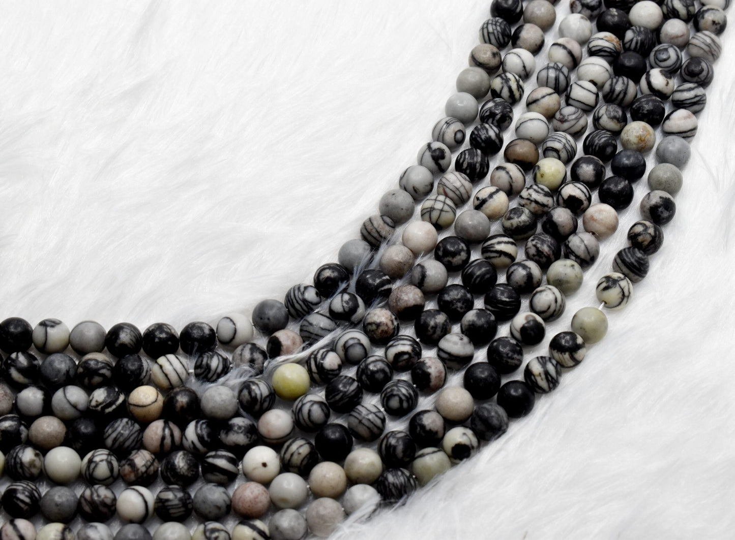 Picasso Jasper Gemstone Beads