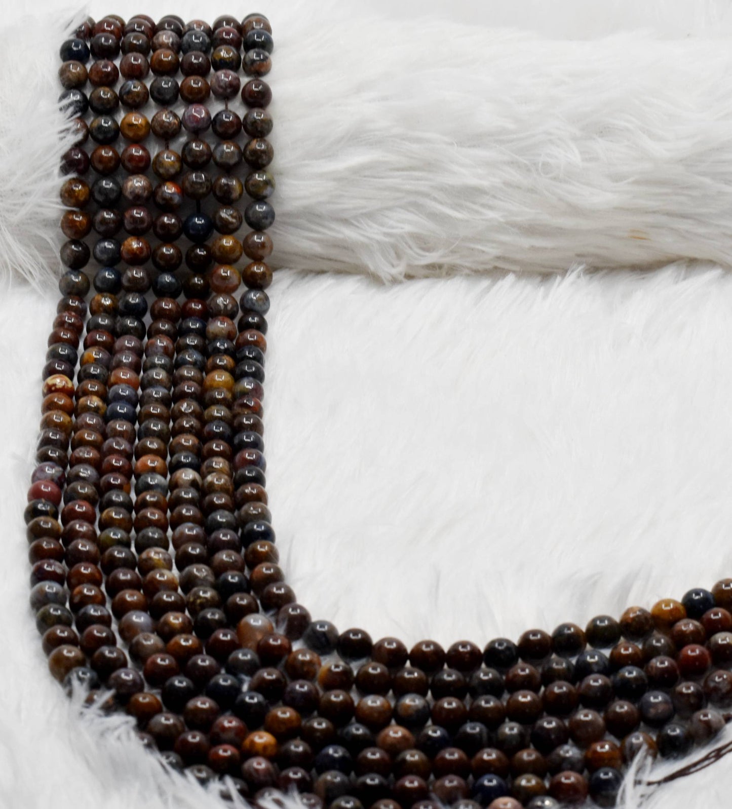 Pietersite A Grade Round Beads