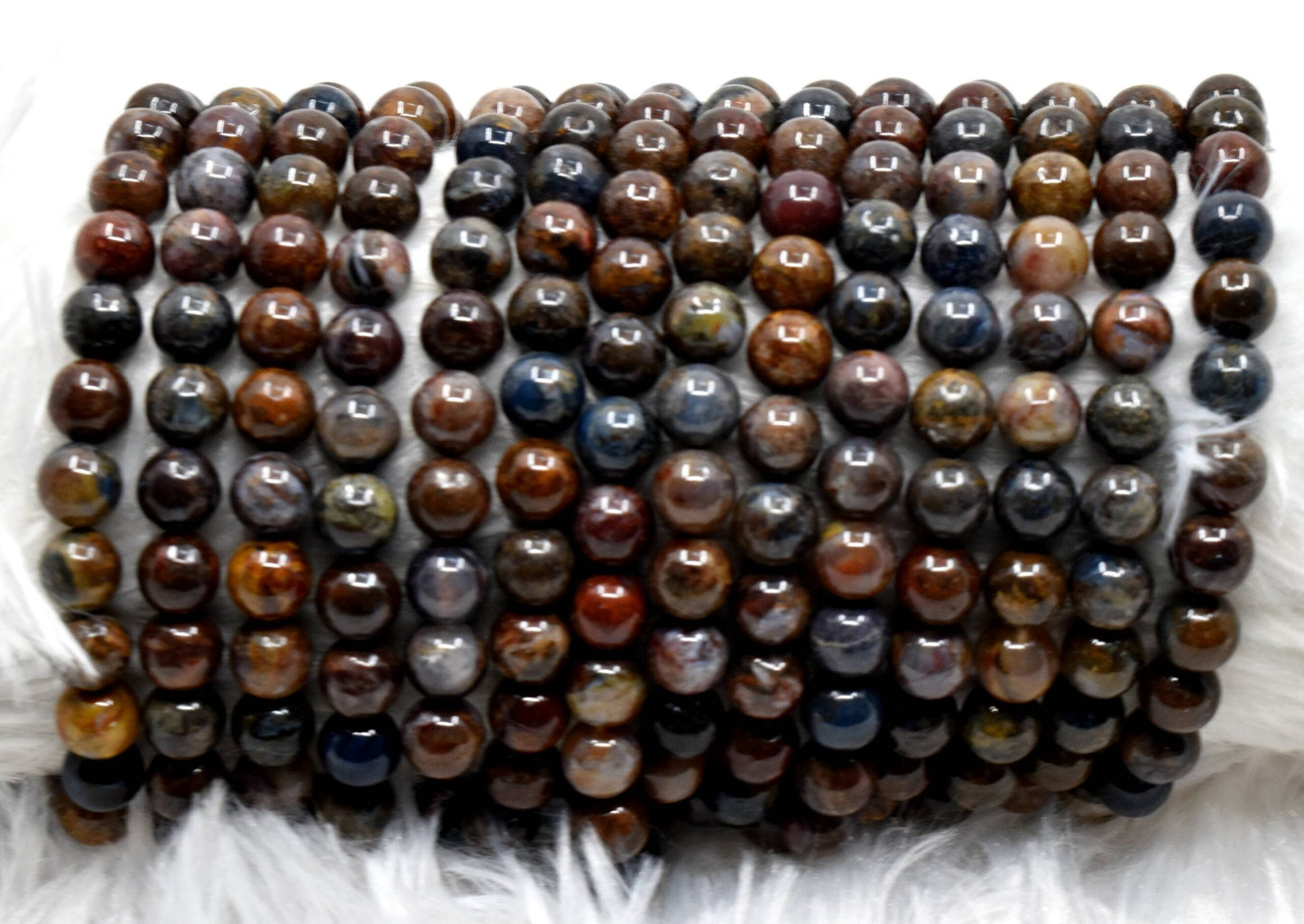 Pietersite A Grade Round Beads