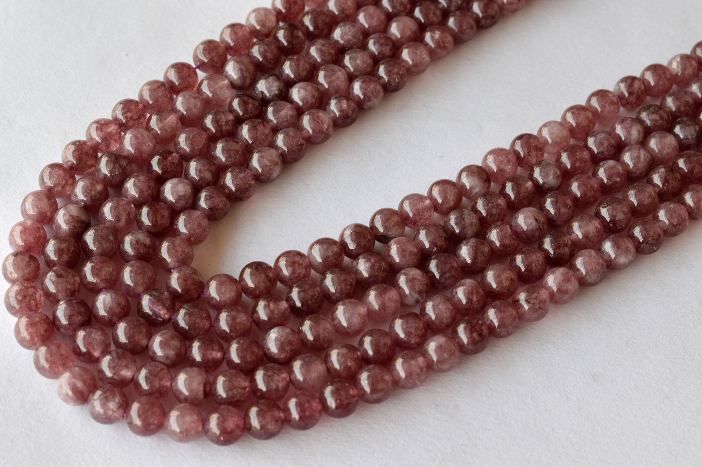 Pink Tourmaline Gemstone Beads