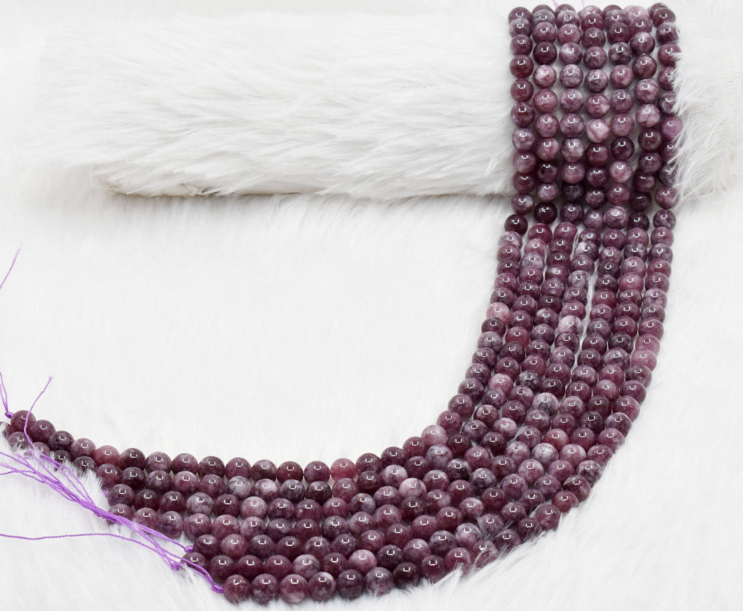 Pink Tourmaline Heated Gemstone Beads