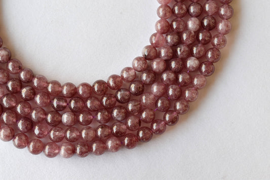 Pink Tourmaline Gemstone Beads