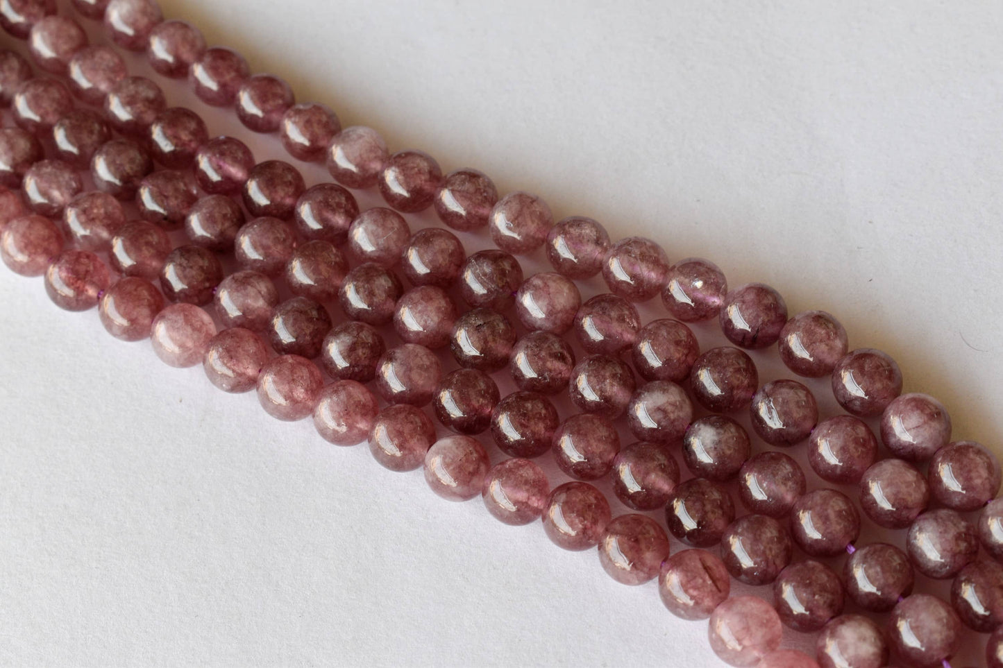 Pink Tourmaline Gemstone Beads