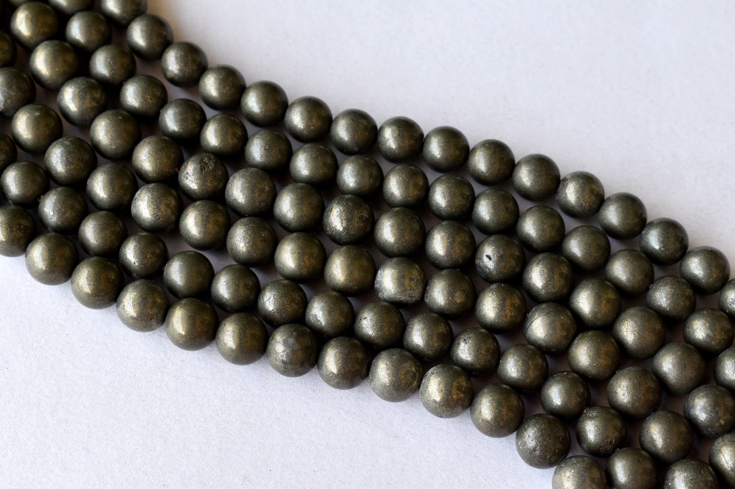 Pyrite Gemstone Beads