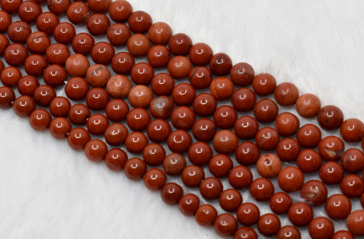 Red Jasper Gemstone Beads