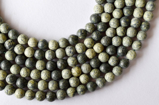 Seraphinite Gemstone Beads