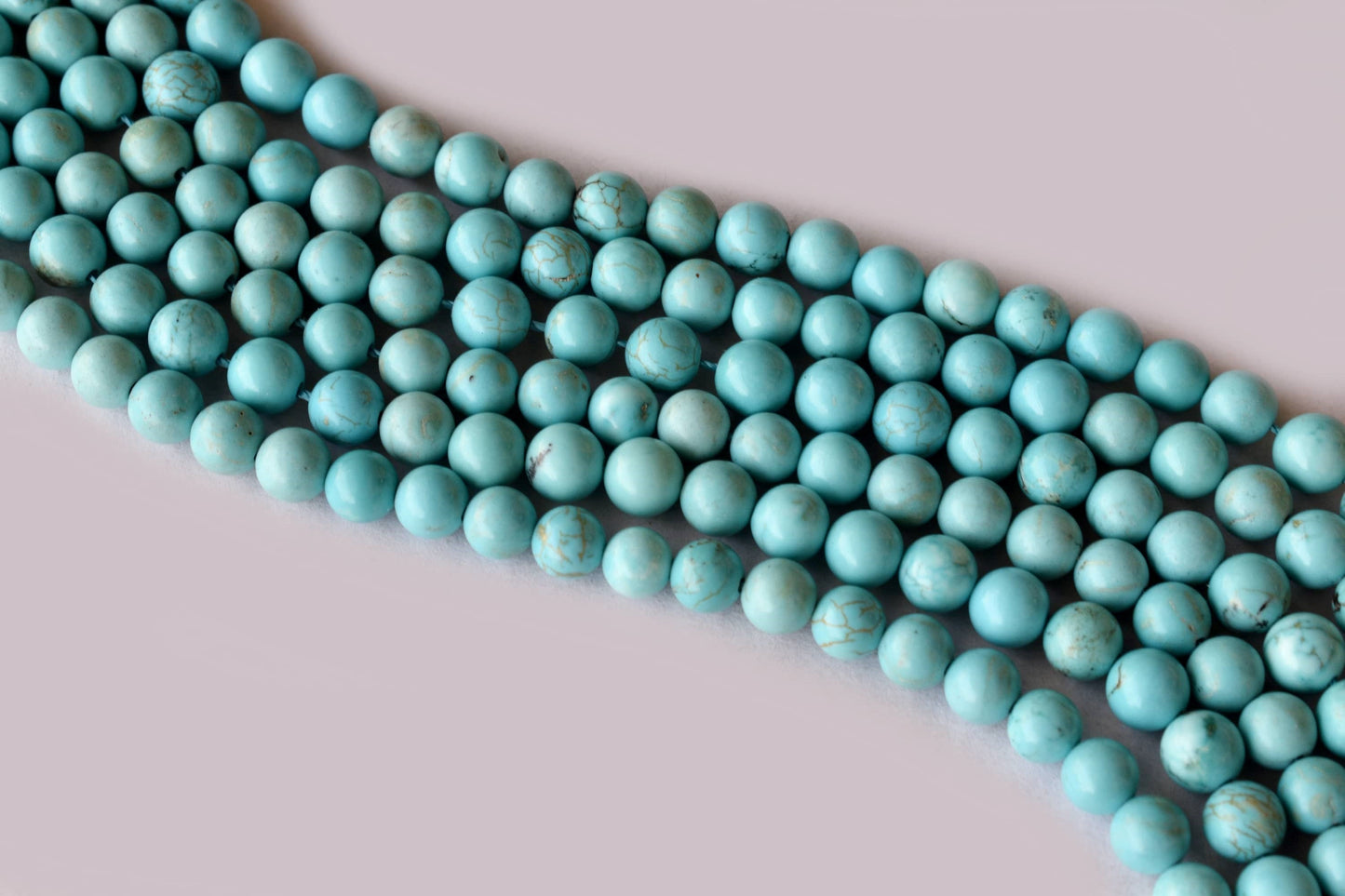 Turquoise Howlite Gemstone Beads
