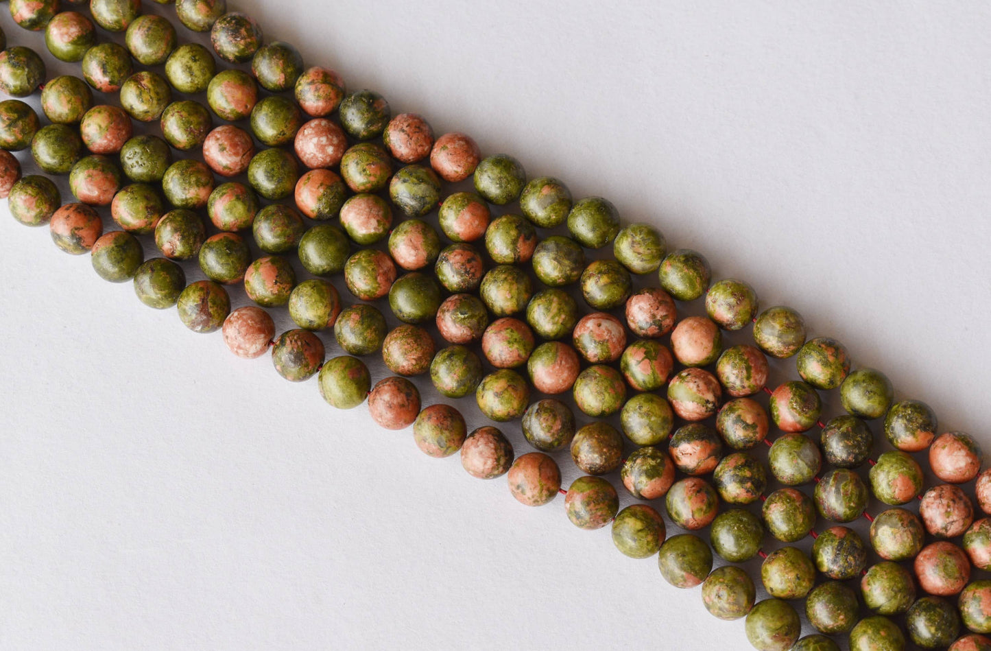 Unakite Gemstone Beads