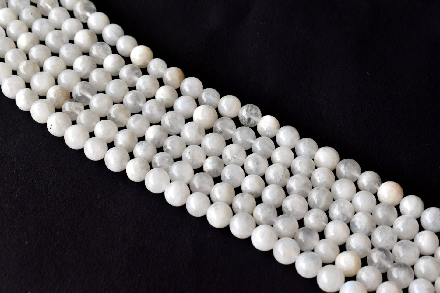 Rainbow Moonstone Gemstone Beads