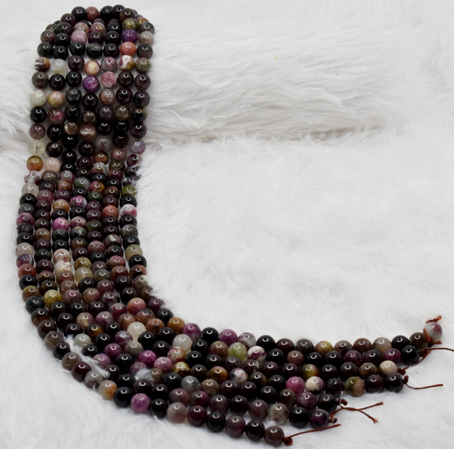 Watermelon Tourmaline Gemstone Beads