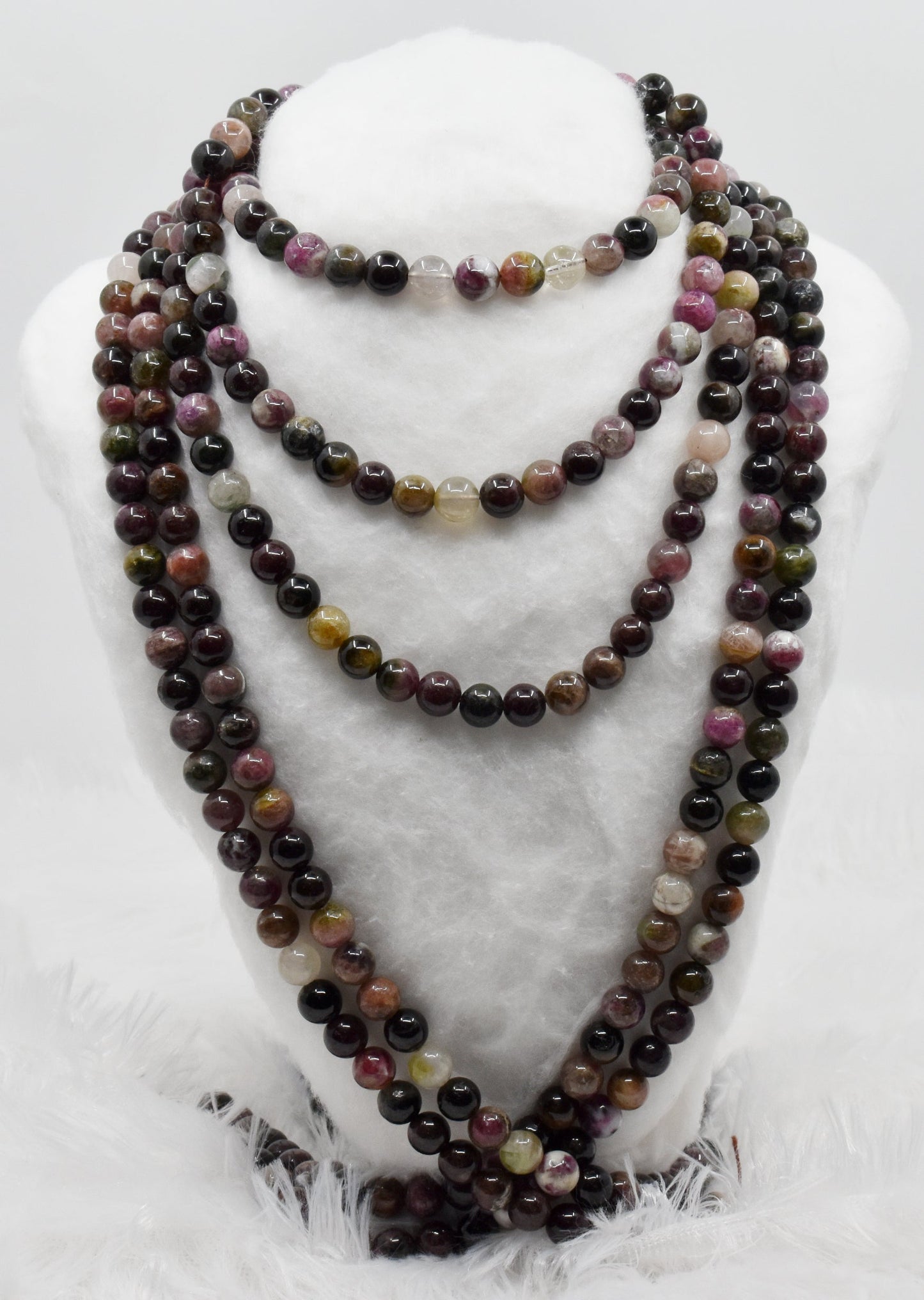 Watermelon Tourmaline Gemstone Beads