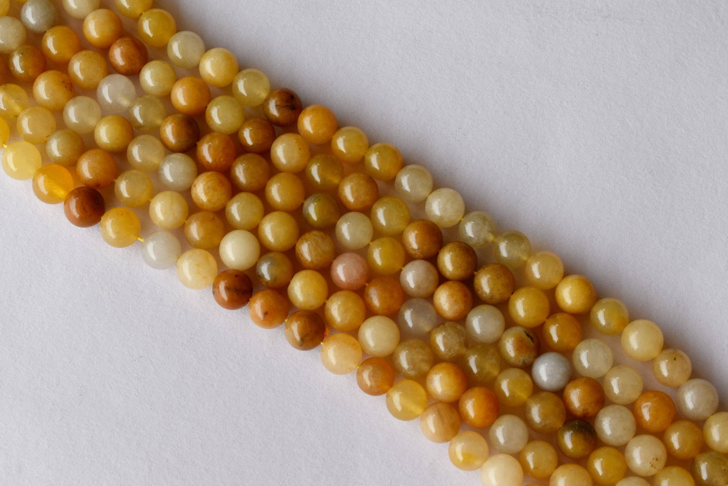 Yellow Aventurine Gemstone Beads