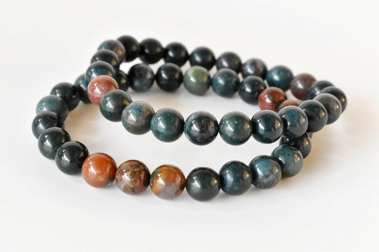 Bloodstone Gemstone Bracelet