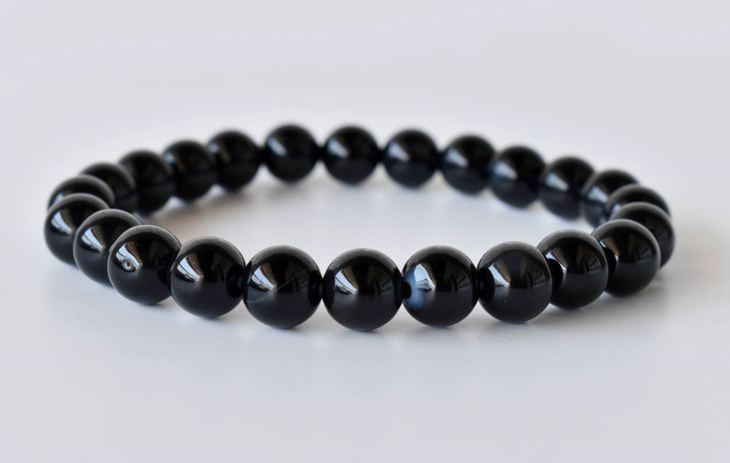 Black Onyx Gemstone Bracelet